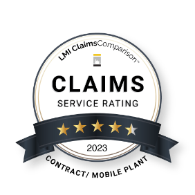 Claims Comparison - Claims Service Rating 5 Star Contract Mobile Plant 2023
